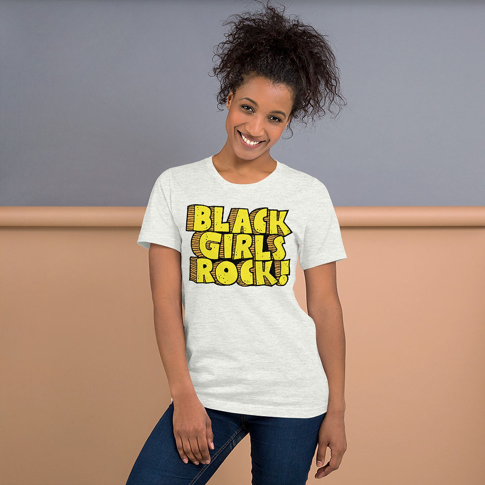 Thumbnail: "Black Girls Rock II" Short-Sleeve T-Shirt graphic tees outfits