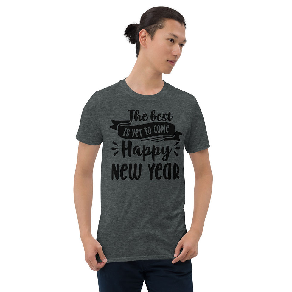 Thumbnail: The-best-is-yet-to-come-Happy-new-Year Short-Sleeve T-Shirt