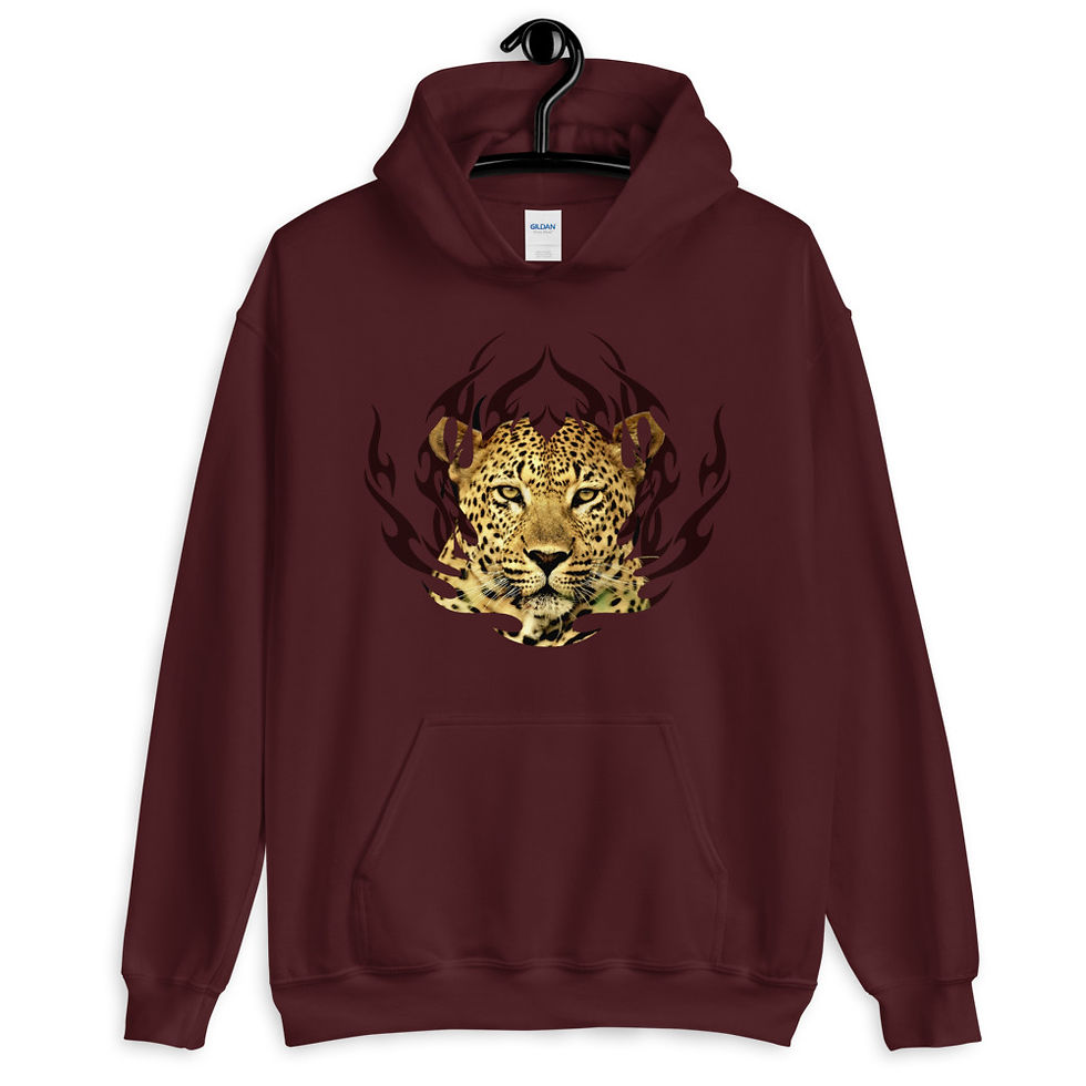 Thumbnail: Leopard-Flame Hoodie