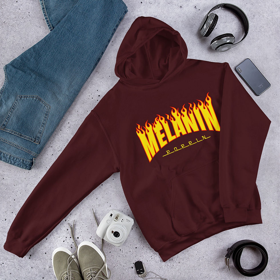 Thumbnail: Fire Melanin Hoodie