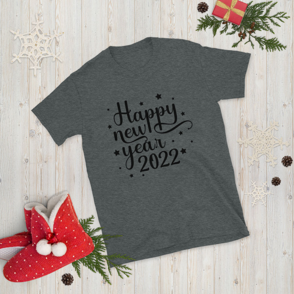 Happy-New-Year-2022 Short-Sleeve T-Shirt