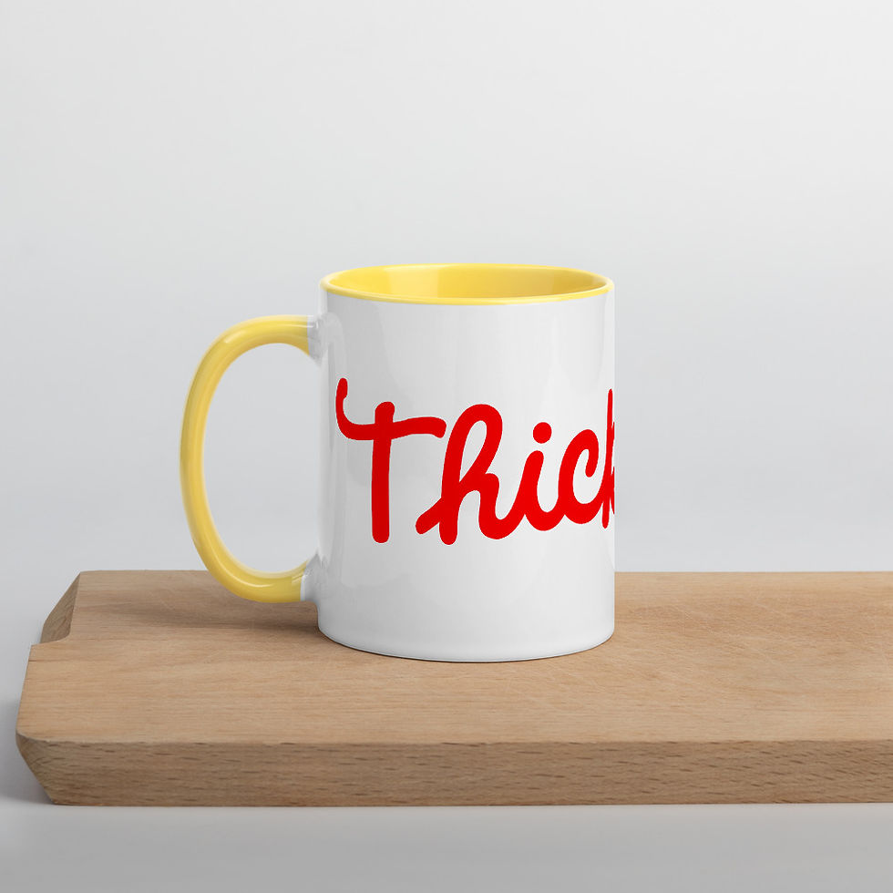 Thumbnail: Thick-Fil-A Mug with Color Inside Graphic tees