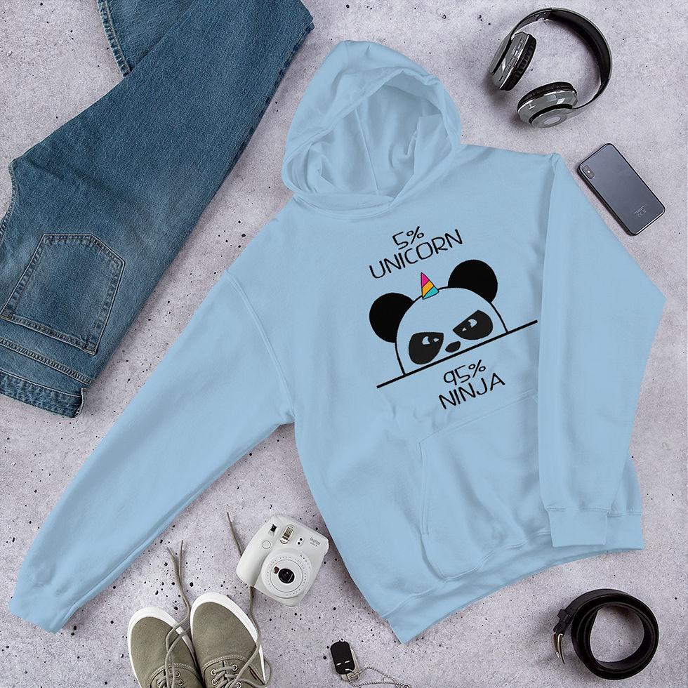 Thumbnail: Unicorn-Ninja-Panda Hoodie