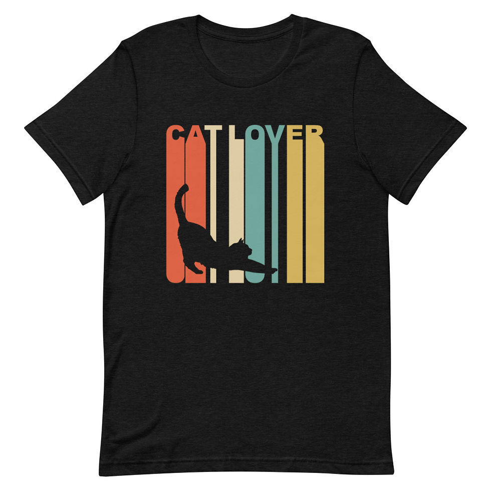 Thumbnail: Cat Lover Short-Sleeve Graphic T-Shirt