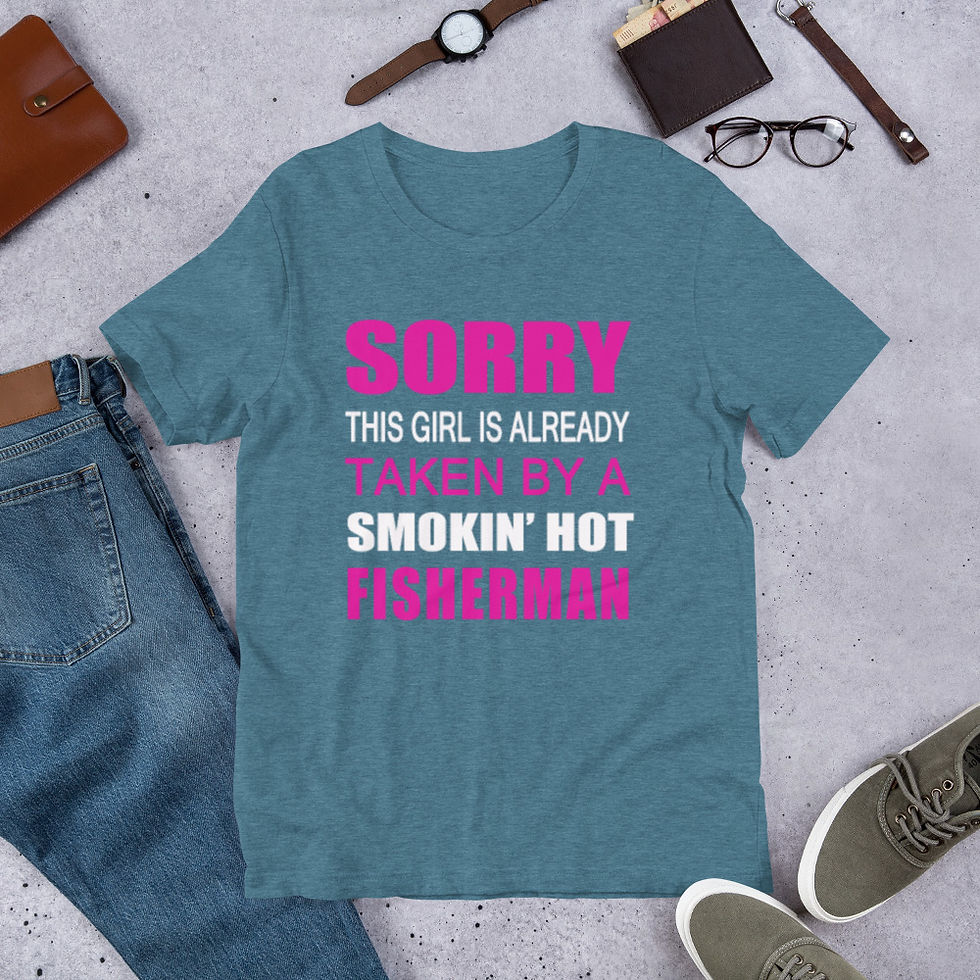 Thumbnail: Taken-By-Fisherman Short-Sleeve Graphic T-Shirt