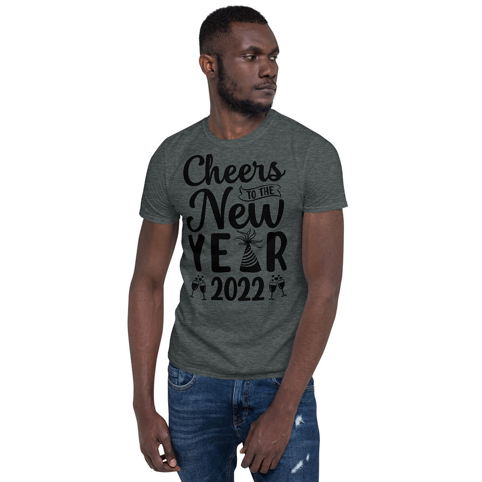 Thumbnail: Cheers--to-the-new-year-2022 Short-Sleeve T-Shirt
