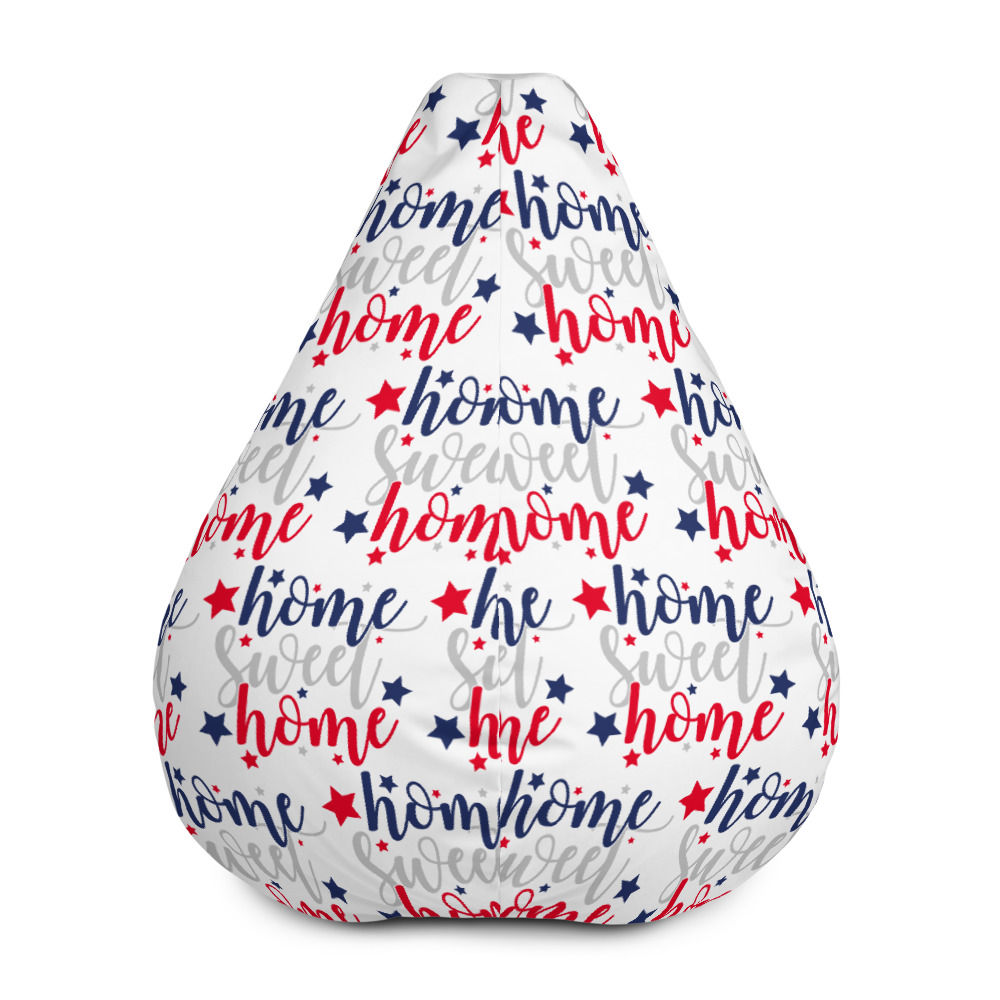 “Home Sweet Home” Bean Bag Chair Cover