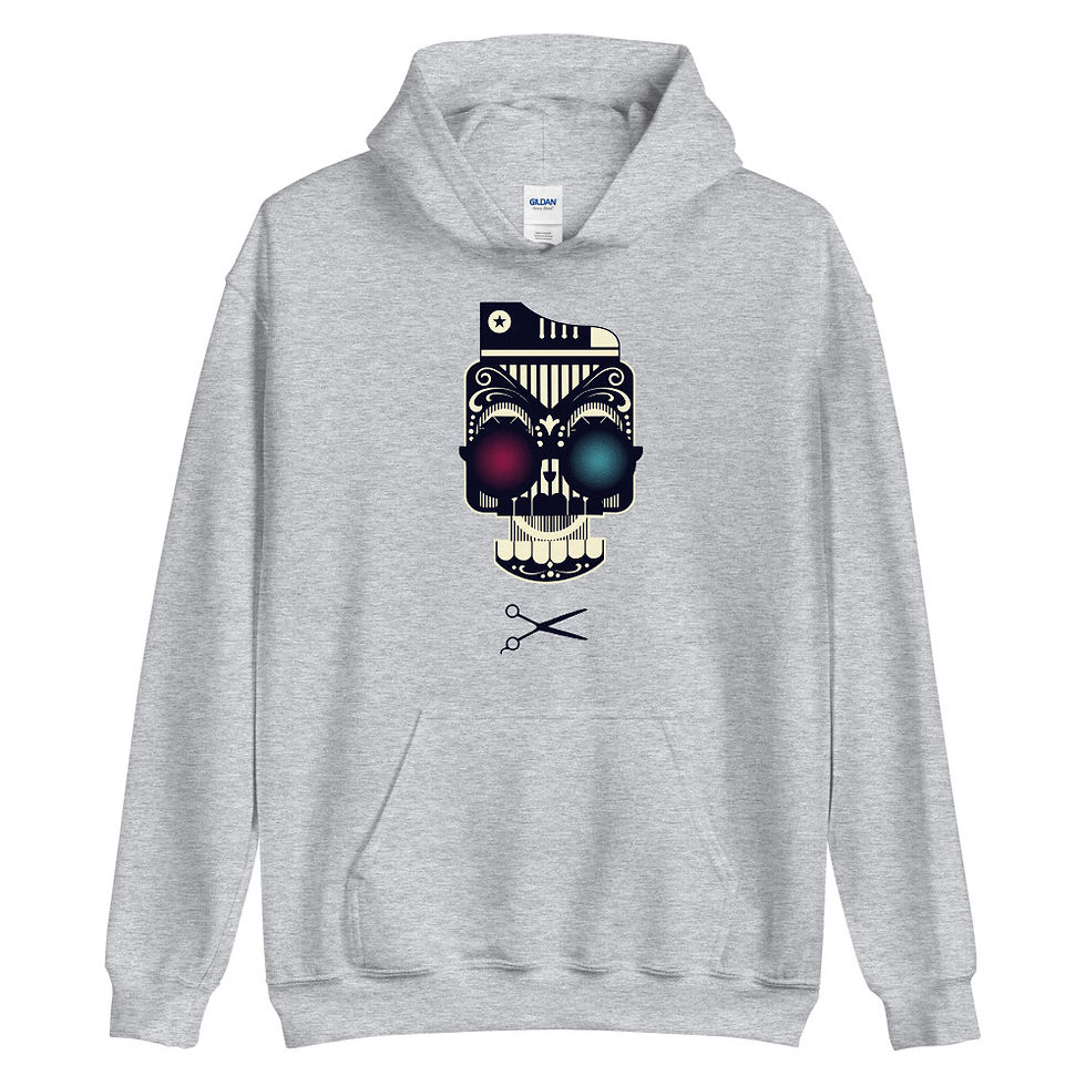 Thumbnail: Dia de Muerte Skull II 677 Hoodie