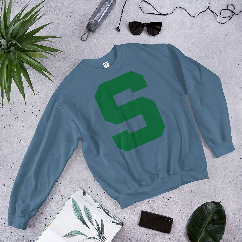 Thumbnail: Michigan Spartans College Print Sweatshirt