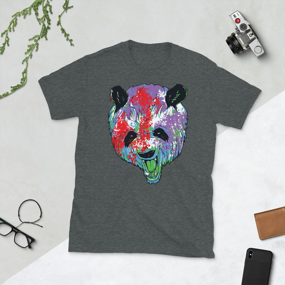 Thumbnail: Mad Panda Graphic Tee Short-Sleeve T-Shirt