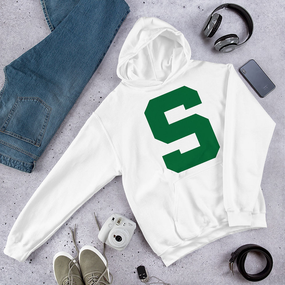 Thumbnail: Michigan Spartans College Print Hoodie
