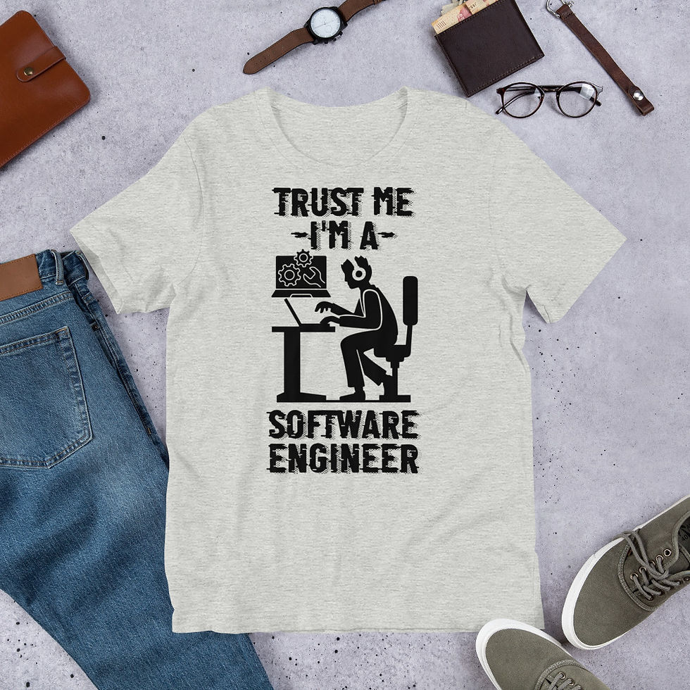 Thumbnail: Trust-me-im-a-software-engineer Short-Sleeve T-Shirt