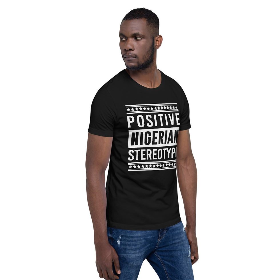 Thumbnail: "Positive Nigerian Stereotype" Short-Sleeve  T-Shirt