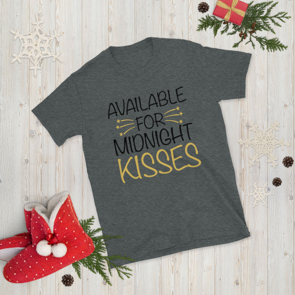7--Available-for-midnight-kisses Short-Sleeve T-Shirt