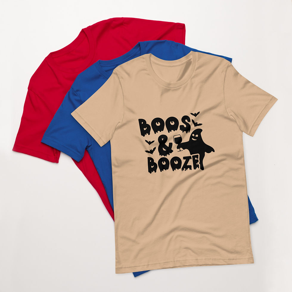 Thumbnail: Boo's & Booze t-shirt