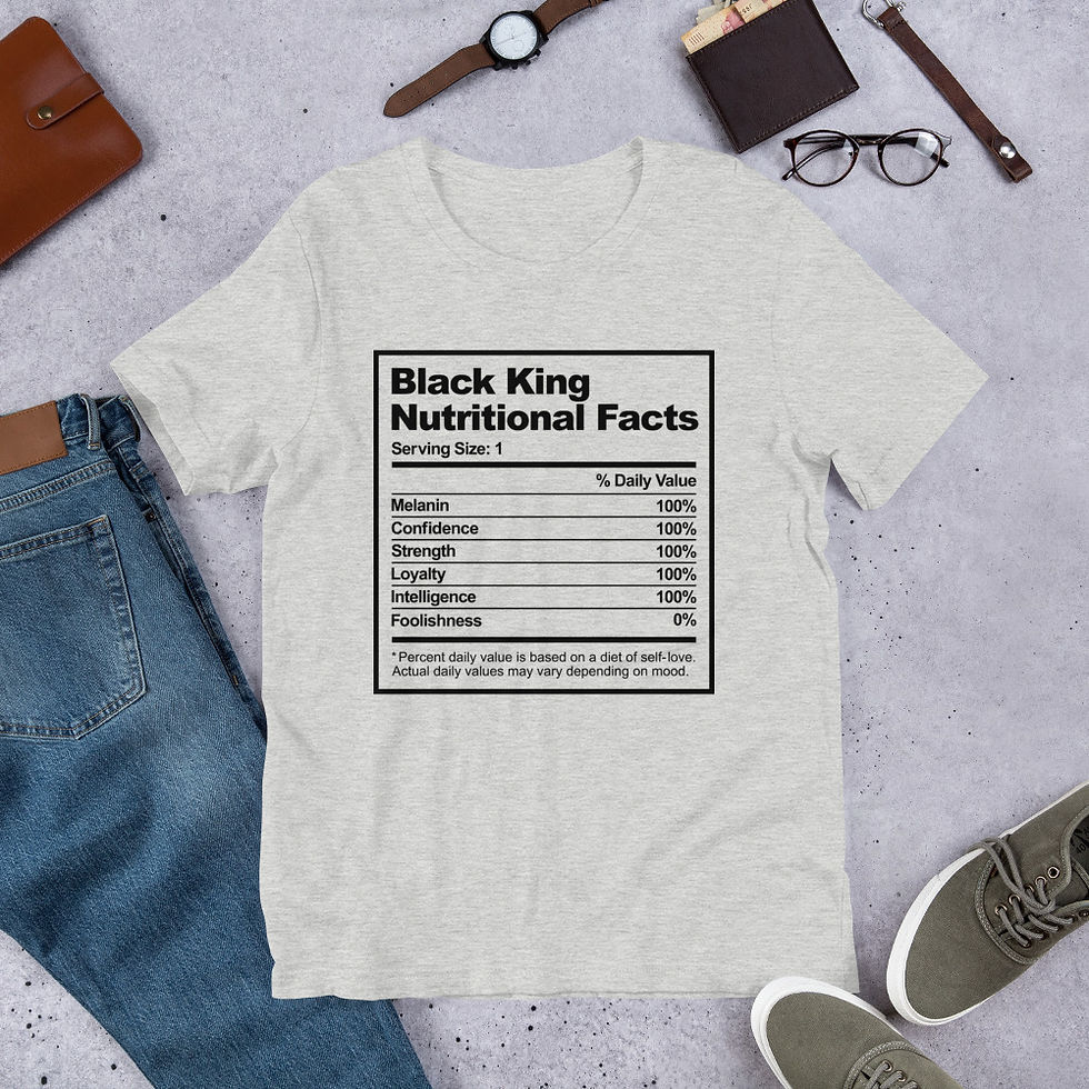 Thumbnail: "Black King Nutrition" Short-Sleeve T-Shirt men graphic tees outfits
