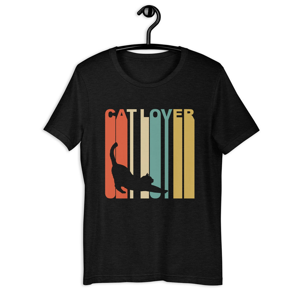 Thumbnail: Cat Lover Short-Sleeve Graphic T-Shirt