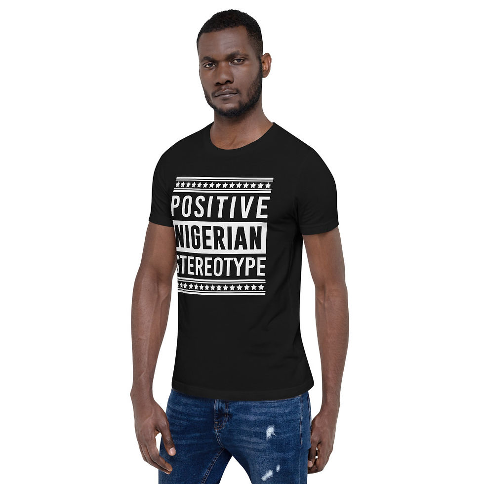 Thumbnail: "Positive Nigerian Stereotype" Short-Sleeve  T-Shirt
