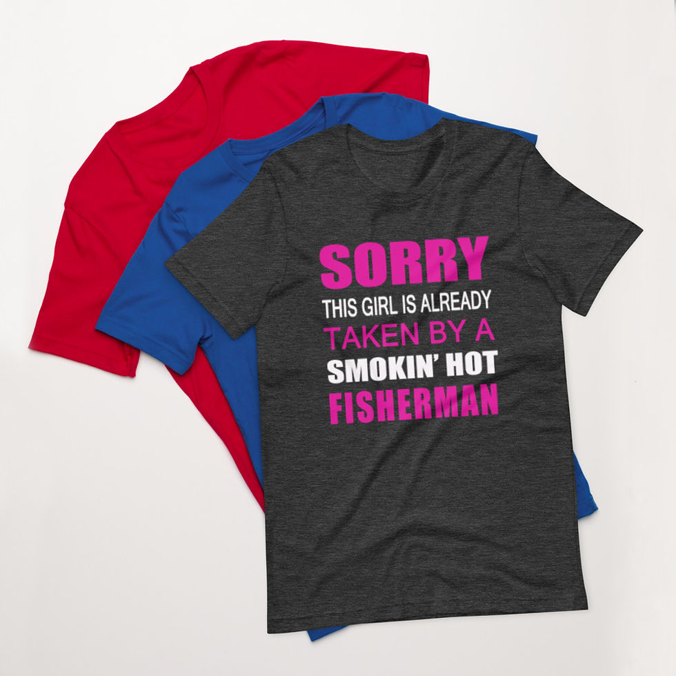 Thumbnail: Taken-By-Fisherman Short-Sleeve Graphic T-Shirt