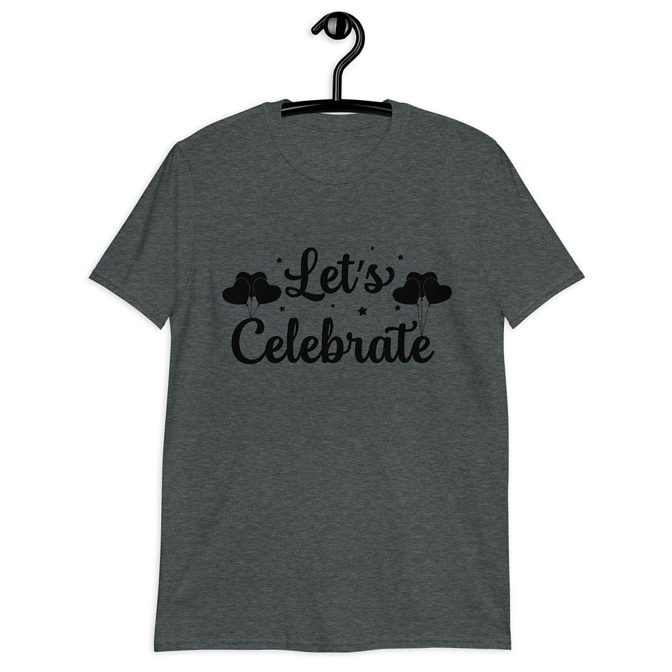 Thumbnail: Lets-celebrate Short-Sleeve T-Shirt