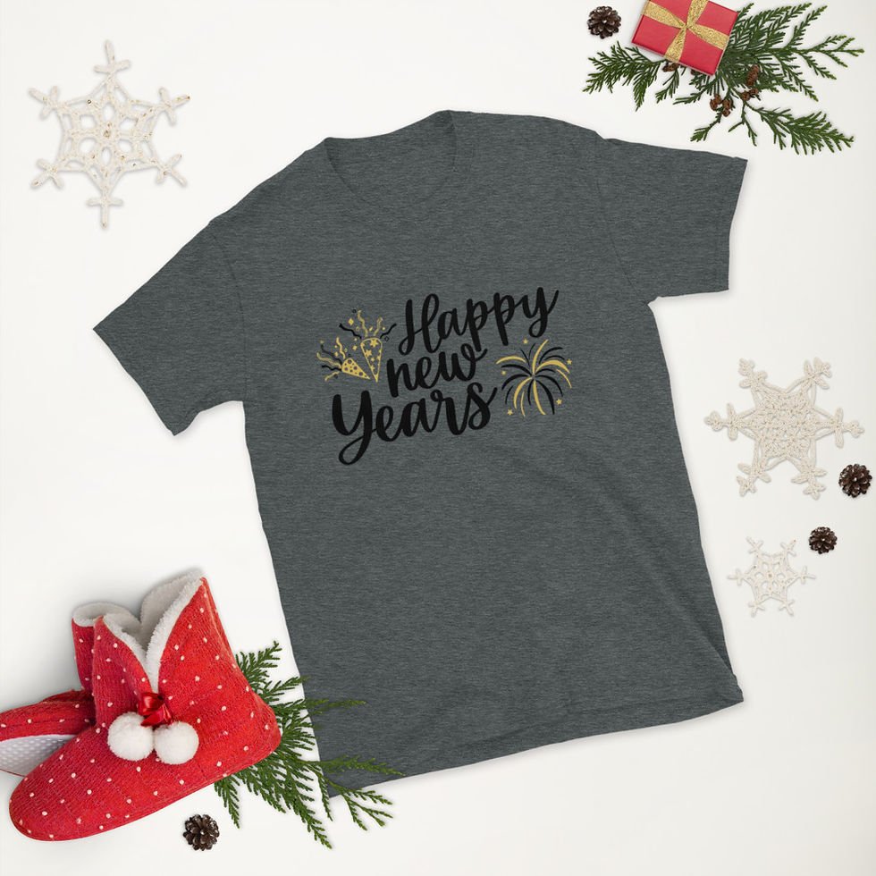 Thumbnail: 3--Happy-new-year Short-Sleeve T-Shirt