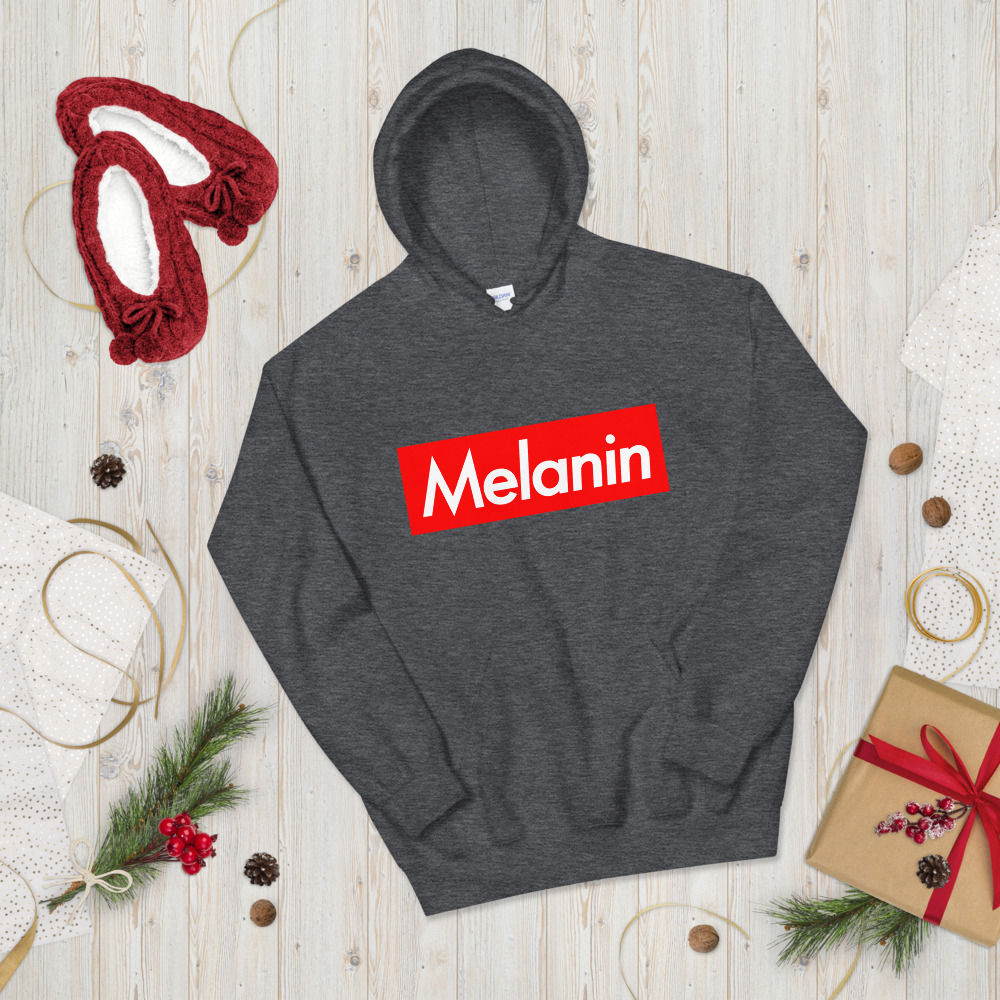 Melanin Graphic Print Hoodie