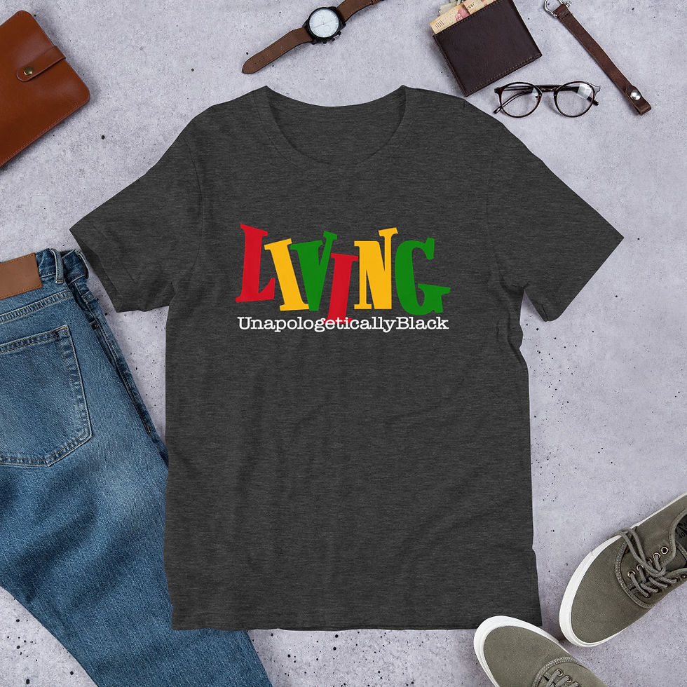Thumbnail: Living unapologetically graphic tee Short-Sleeve T-Shirt