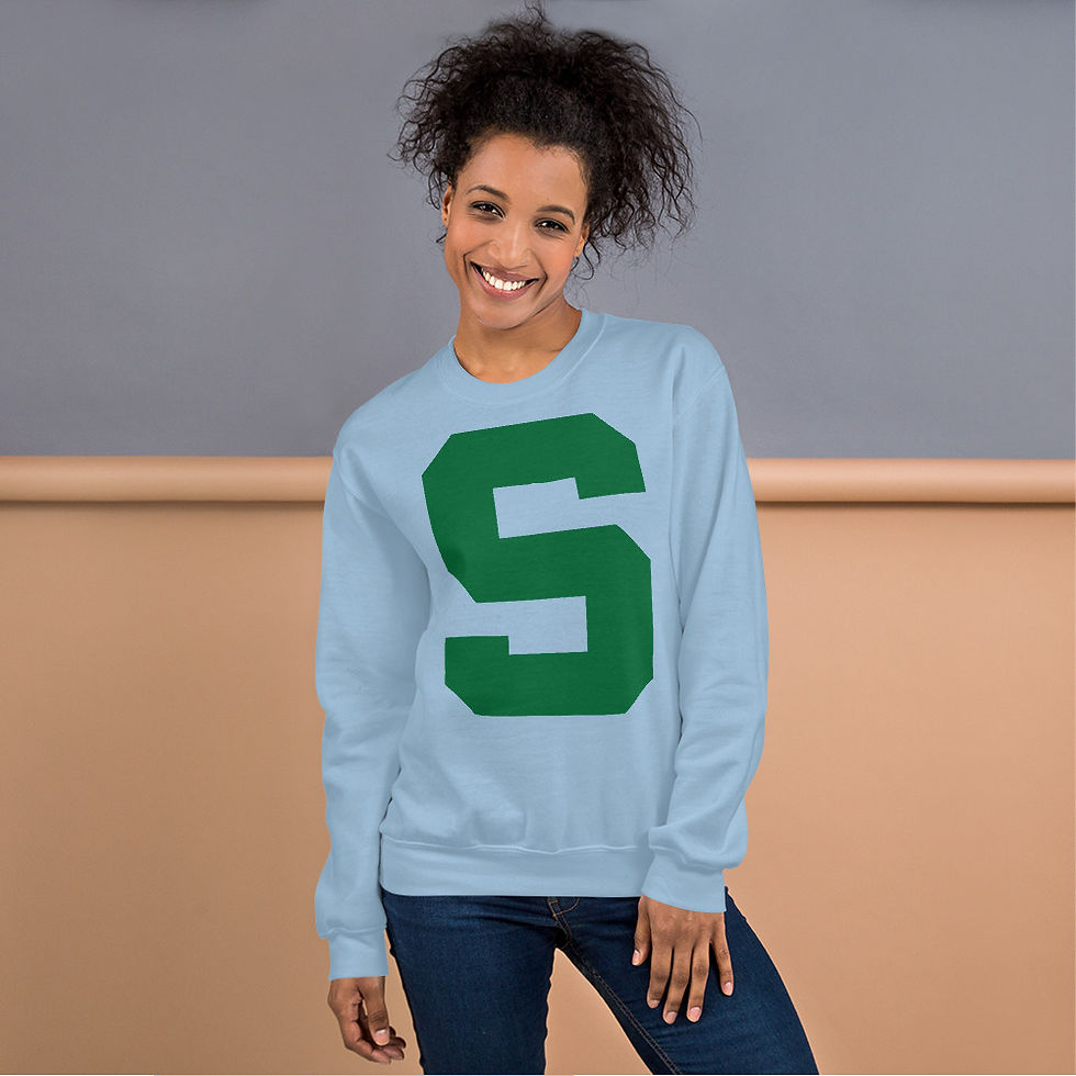 Thumbnail: Michigan Spartans College Print Sweatshirt