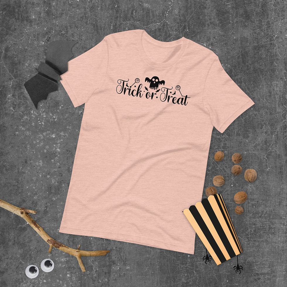 Thumbnail: Trick or Treat Ghost T-shirt