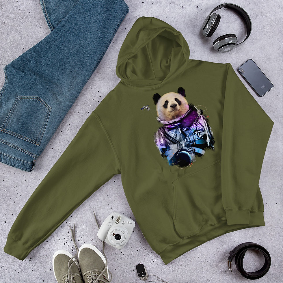 Thumbnail: Space-Panda-Astronaut-V3 Hoodie
