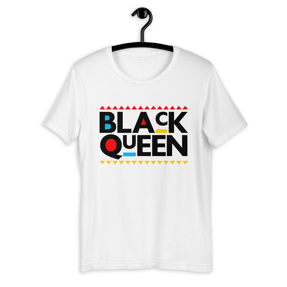 Thumbnail: "Black Queen IV" Short-Sleeve T-Shirt Graphic tees