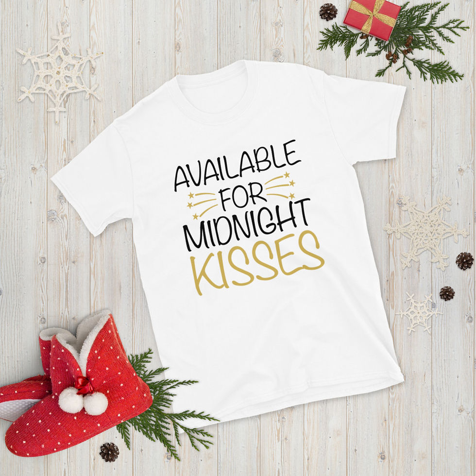 Thumbnail: 7--Available-for-midnight-kisses Short-Sleeve T-Shirt