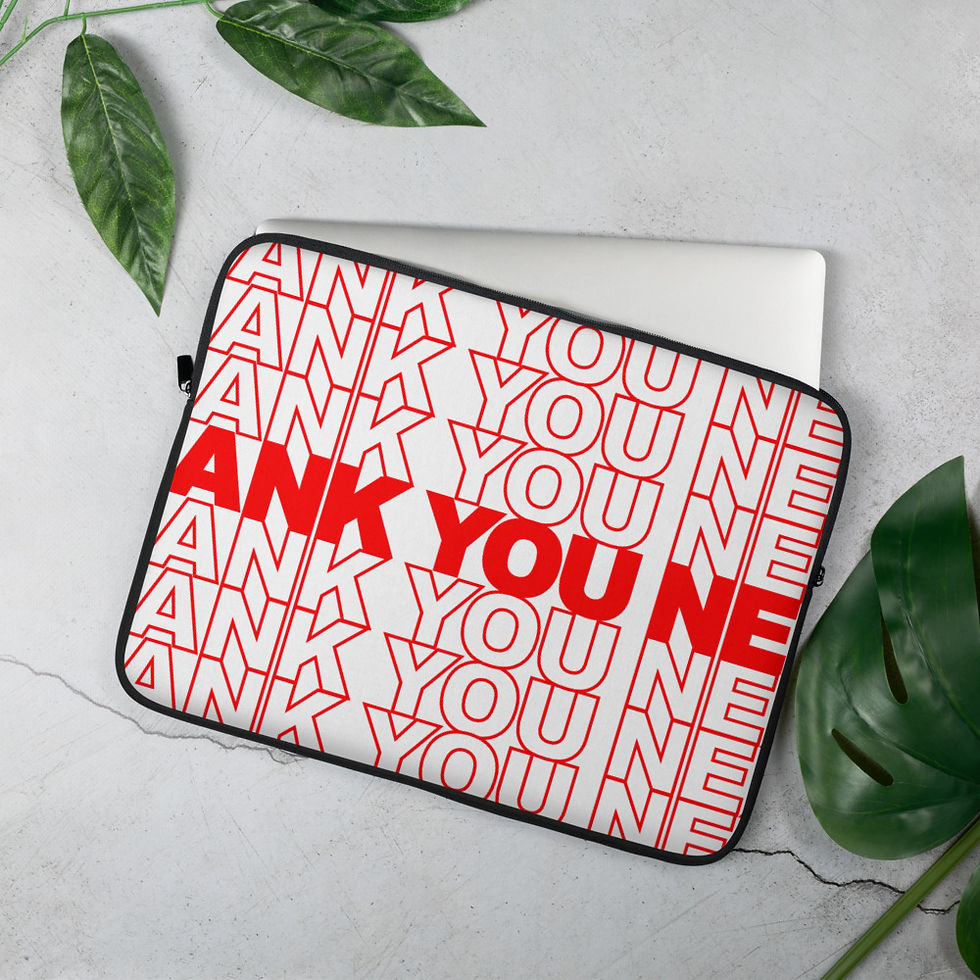 Thumbnail: "Thank You Next" Laptop Sleeve