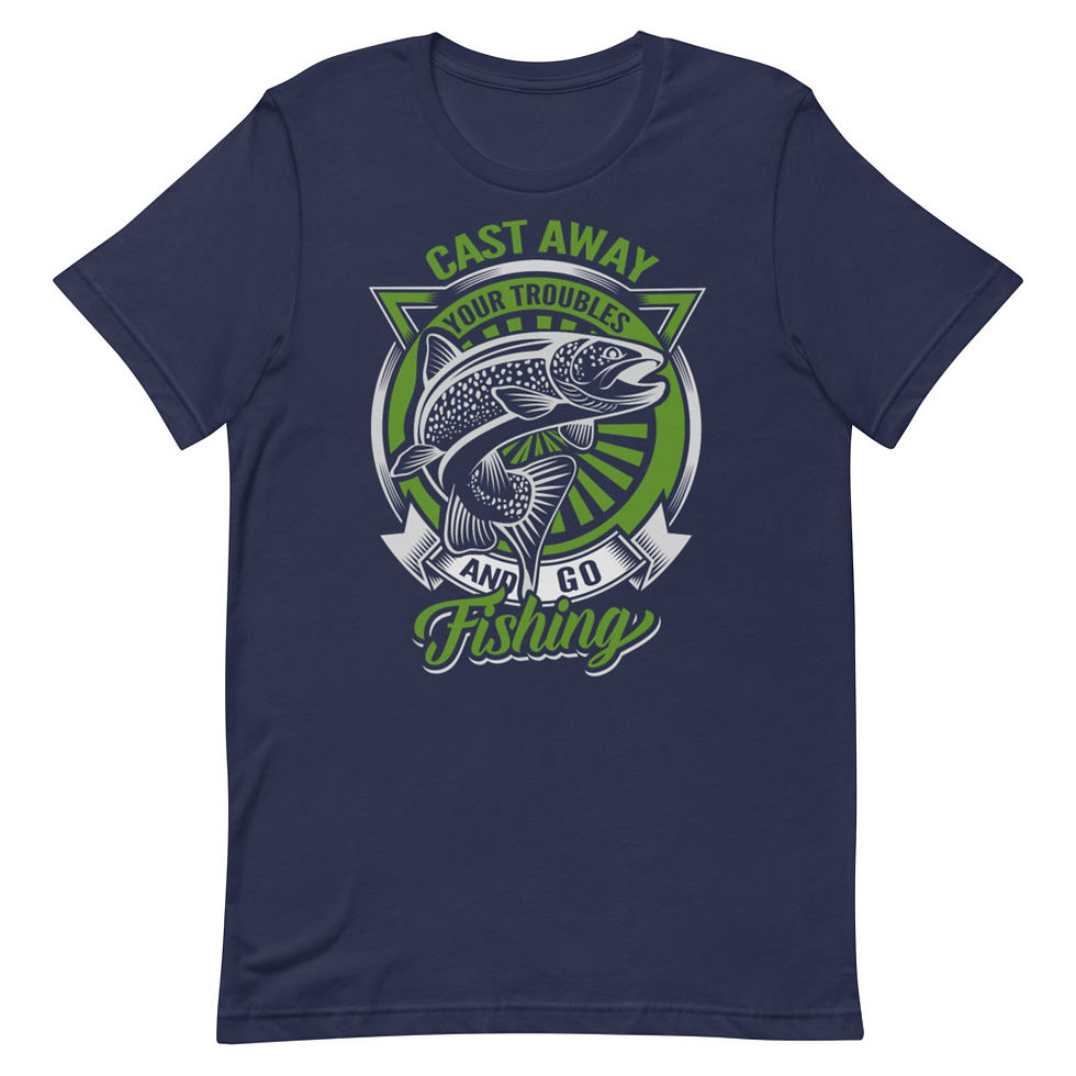 Thumbnail: Trout-fishing-Short-Sleeve Graphic T-Shirt