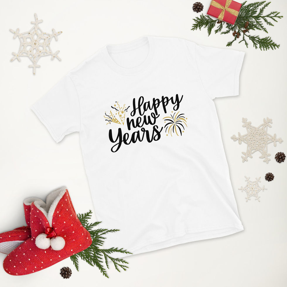 الصورة المصغرة: 3--Happy-new-year Short-Sleeve T-Shirt
