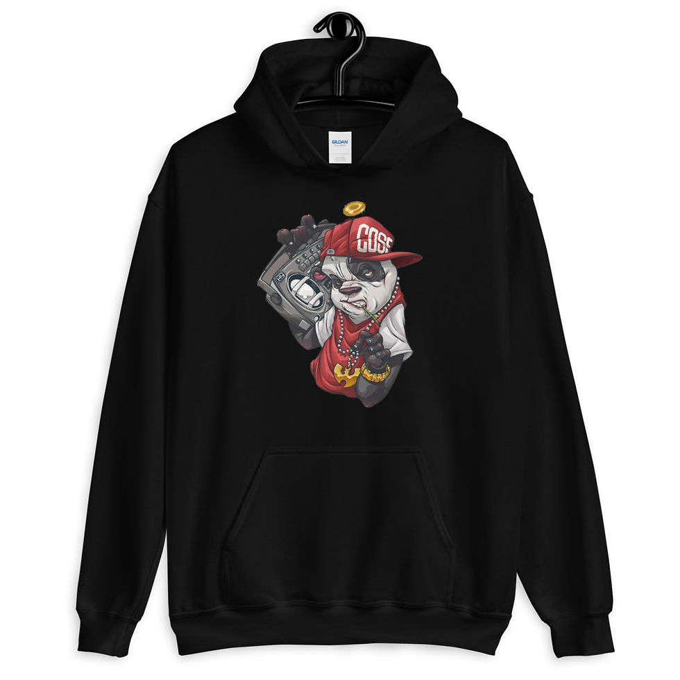 Thumbnail: urso-panda Hoodie
