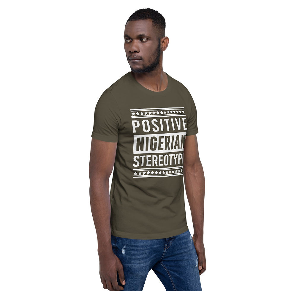Thumbnail: "Positive Nigerian Stereotype" Short-Sleeve  T-Shirt