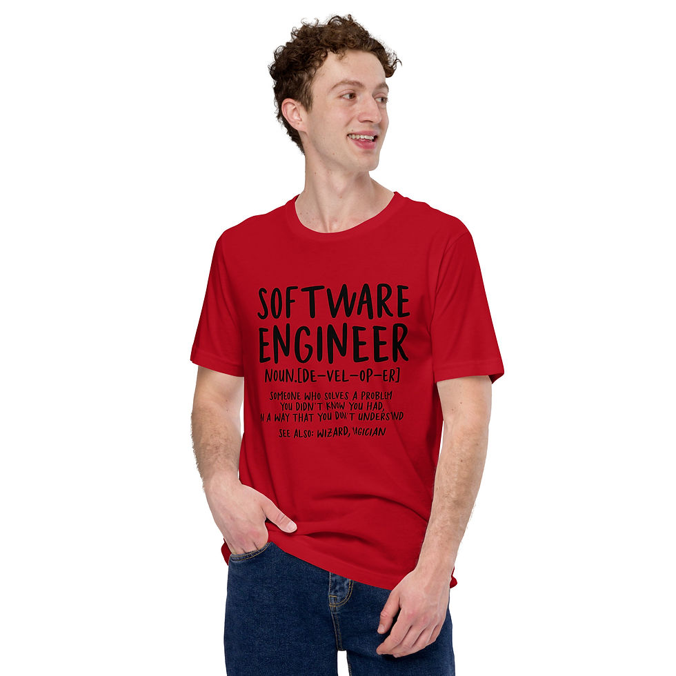 Thumbnail: Software-engineer-noun Short-Sleeve T-Shirt