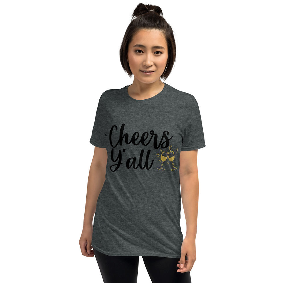 Thumbnail: 5--Cheers-Yall Short-Sleeve T-Shirt