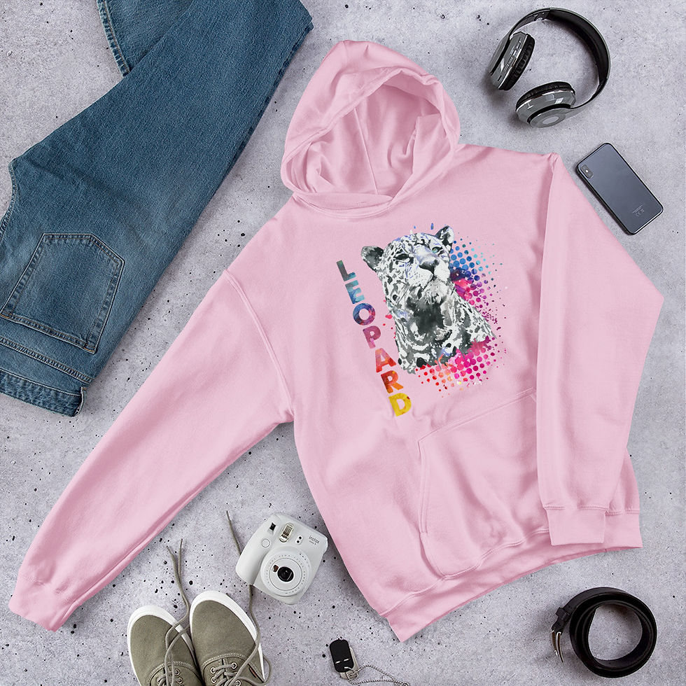 Thumbnail: Color Leopard Hoodie