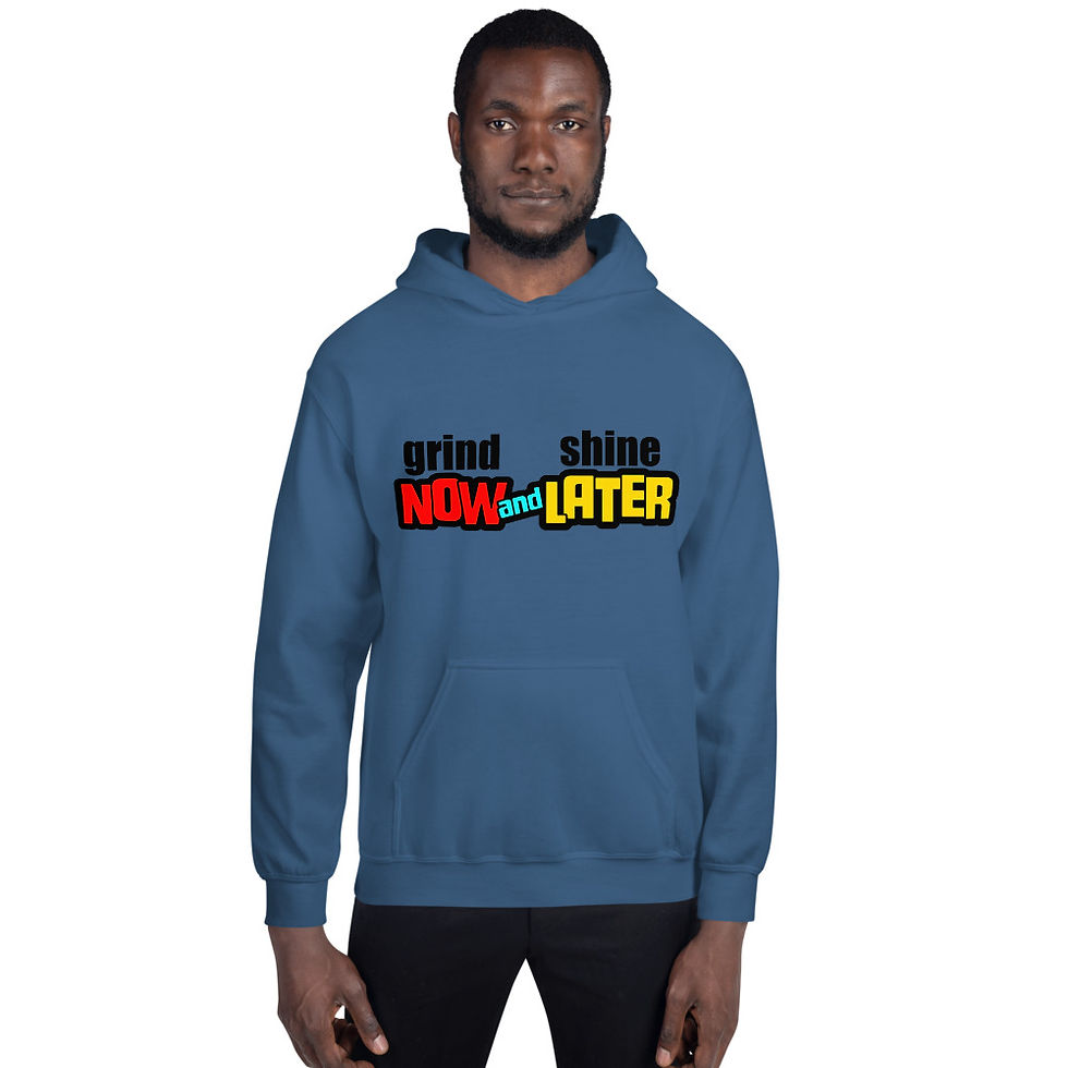 Thumbnail: Grind Now Shine Later Unisex Hoodie