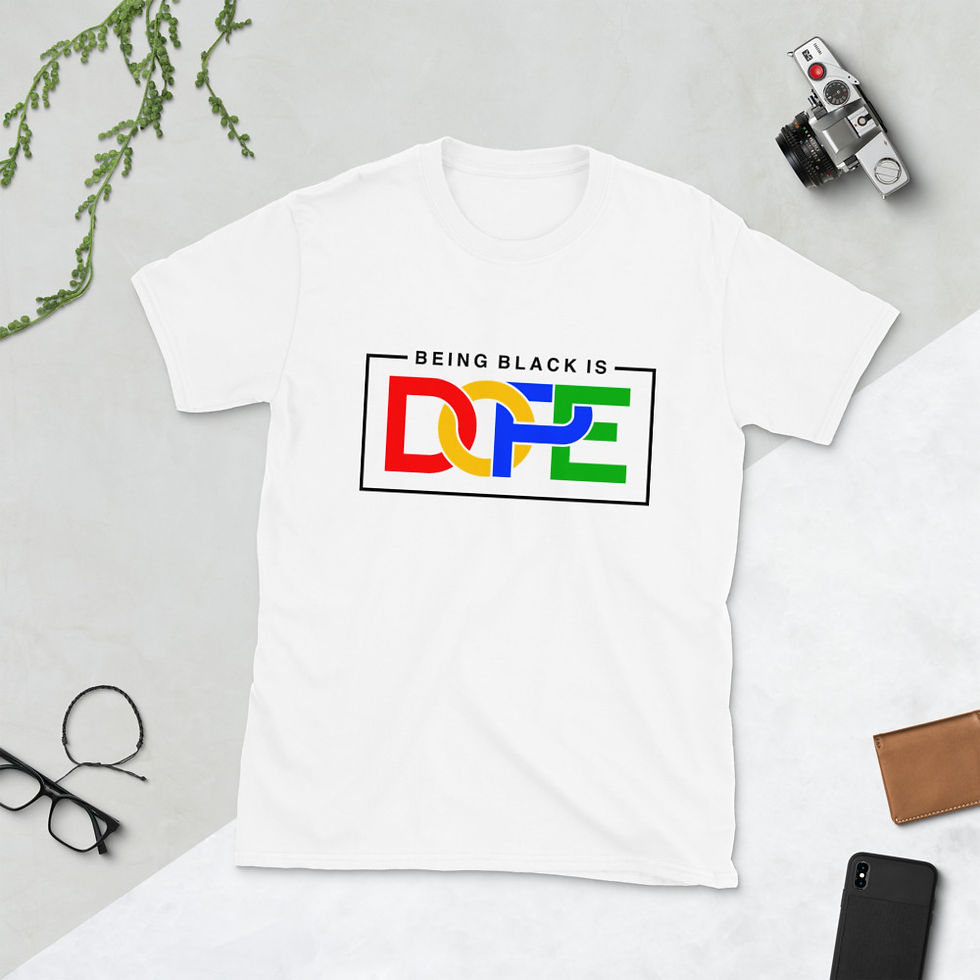 Thumbnail: Being Black is Dope III Graphic Tee Short-Sleeve T-Shirt