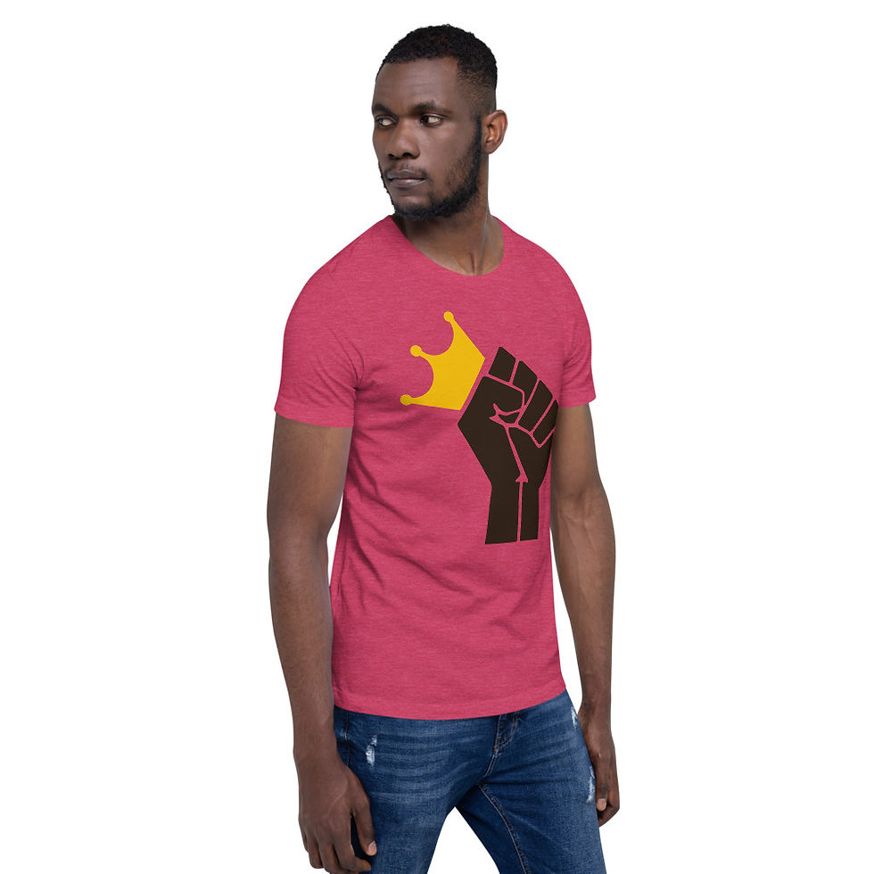 Thumbnail: "Black Crown I"  Short-Sleeve T-Shirt men graphic tees outfits