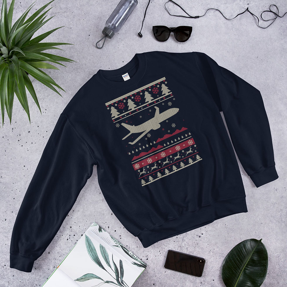 Thumbnail: pilot-ugly-Christmas-Sweater Sweatshirt