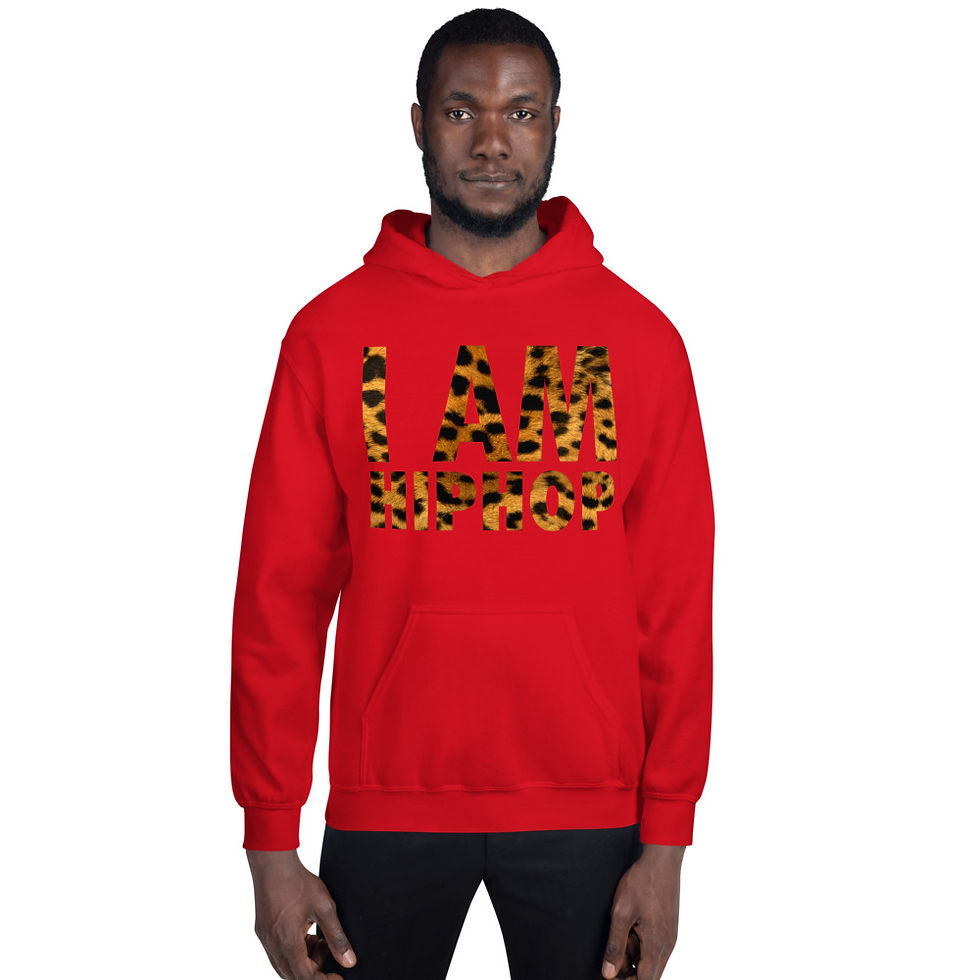 Thumbnail: leopard I-Am-Hiphop Hoodie