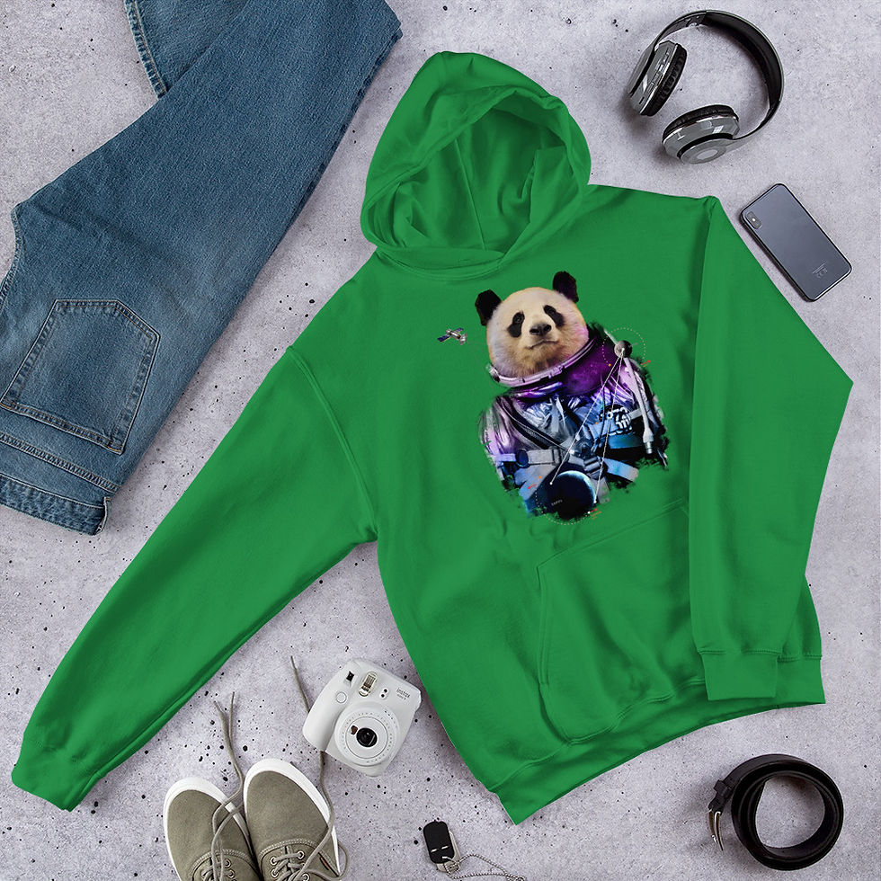 Thumbnail: Space-Panda-Astronaut-V3 Hoodie