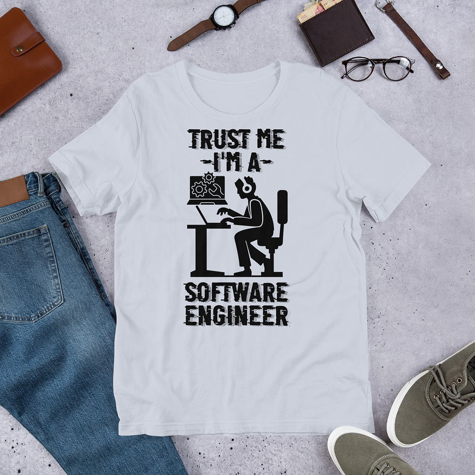 Thumbnail: Trust-me-im-a-software-engineer Short-Sleeve T-Shirt