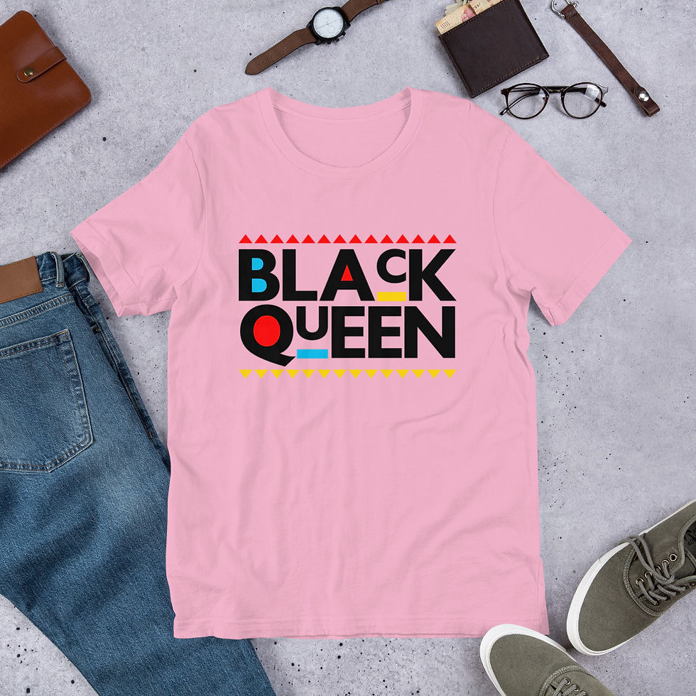 Thumbnail: "Black Queen IV" Short-Sleeve T-Shirt Graphic tees