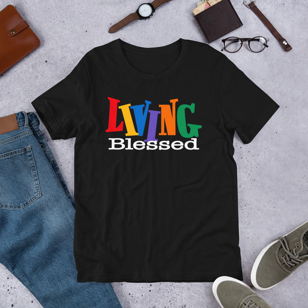 Living blessed graphic tee Short-Sleeve T-Shirt