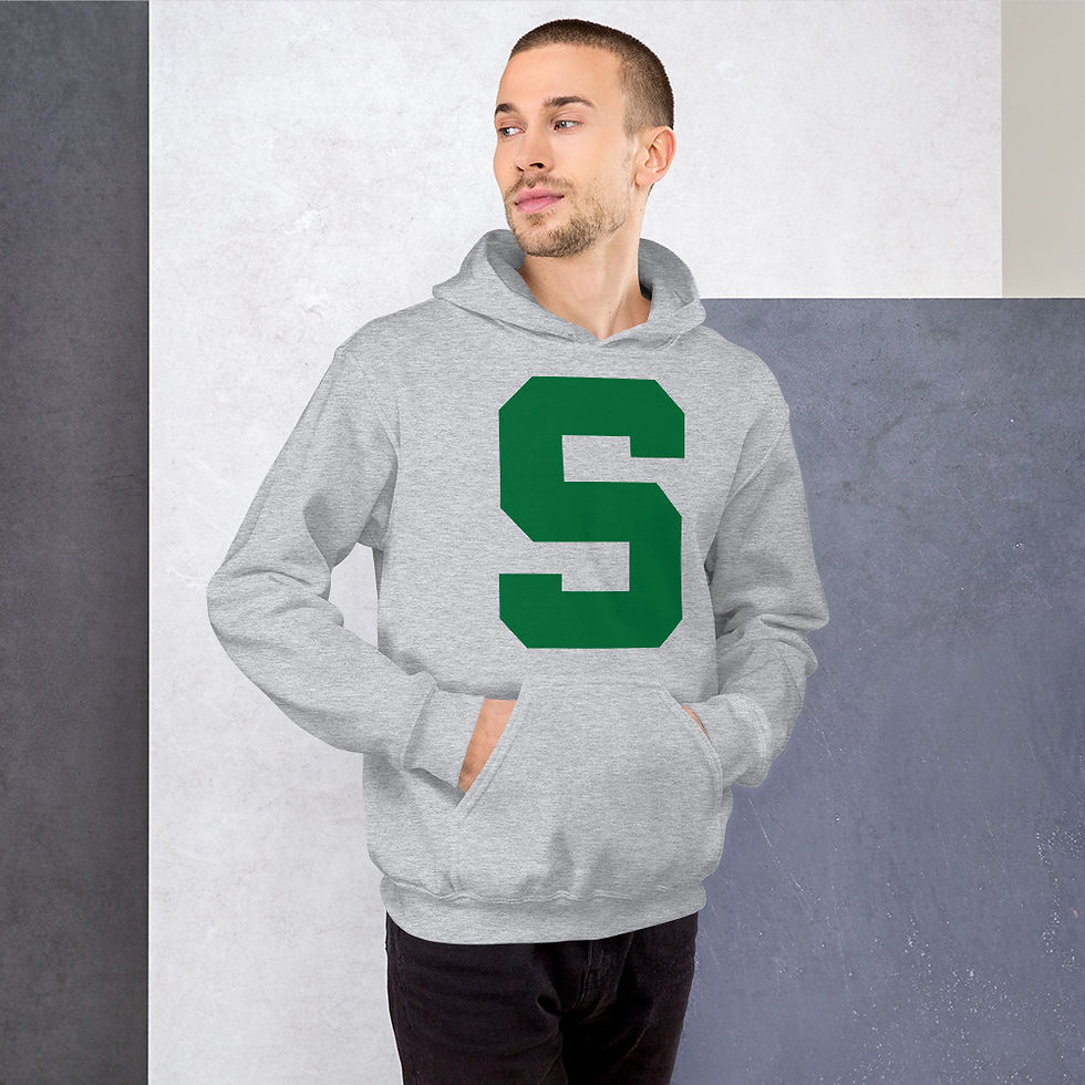 Thumbnail: Michigan Spartans College Print Hoodie
